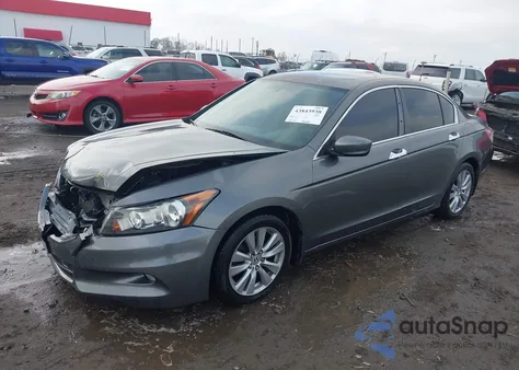 2012 Honda Accord 3.5 Ex-L из США, поврежденный, VIN 1HGCP3F8XCA002538